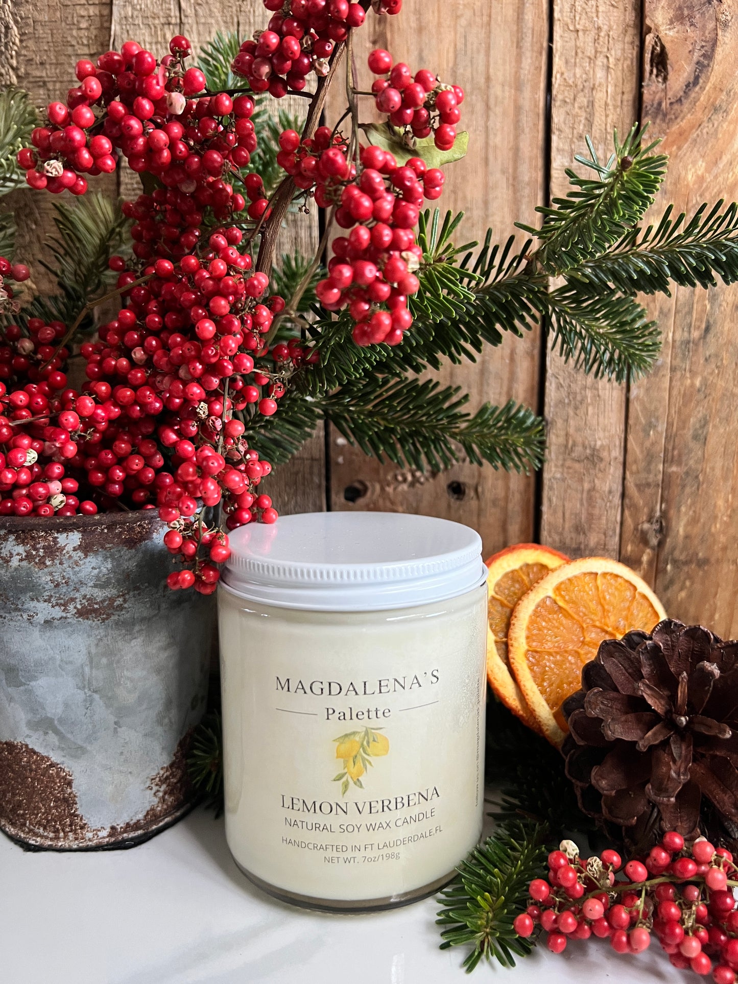 8 oz-Soy Wax Candle - White Birch